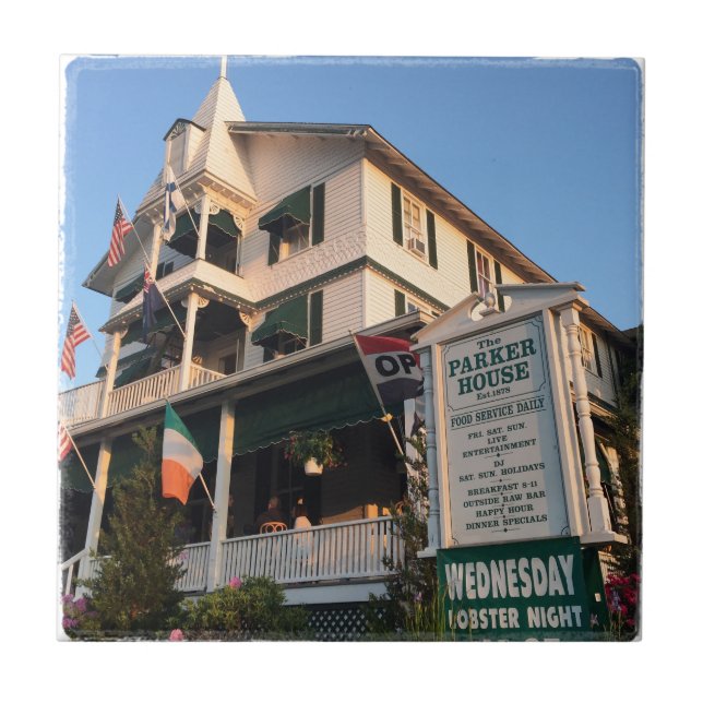 Girt Parker hushav, NJ Kakelplatta (Framsidan)