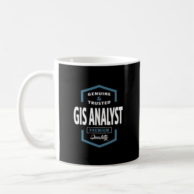 Gis Analyst | Gift-idéer Kaffemugg (Vänster)