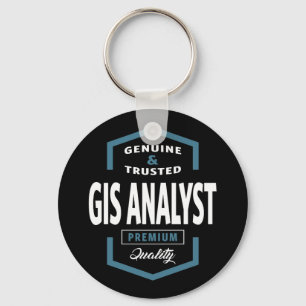Gis Analyst Gift-idéer Nyckelring