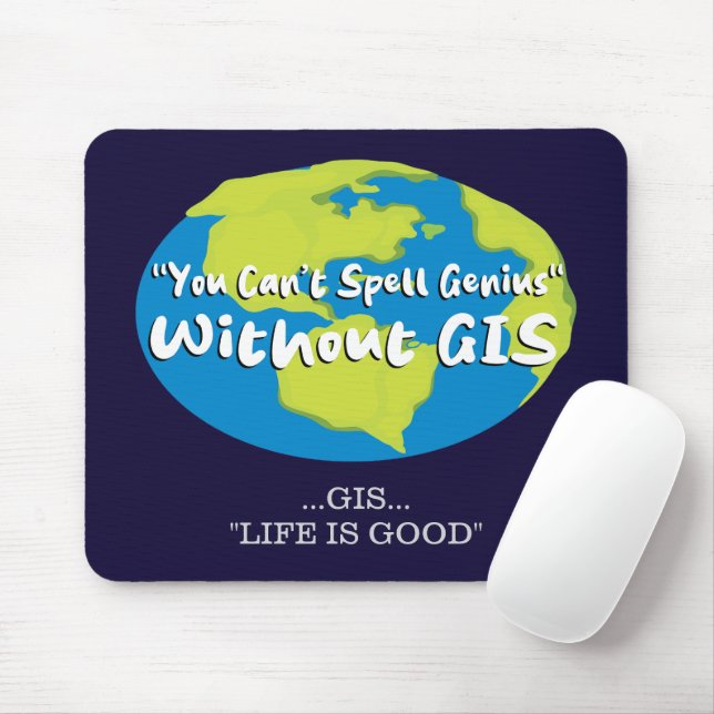 GIS, Geospatial Mousepad Musmatta (Med mus)