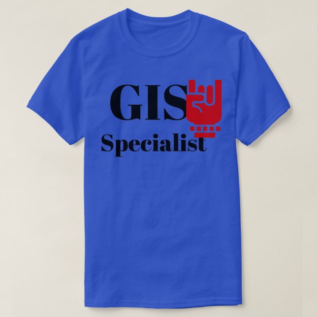 GIS-specialisten T Shirt (Design framsida)