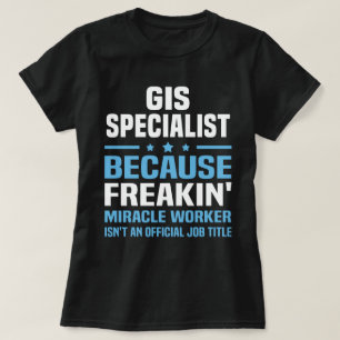 GIS-specialister T Shirt