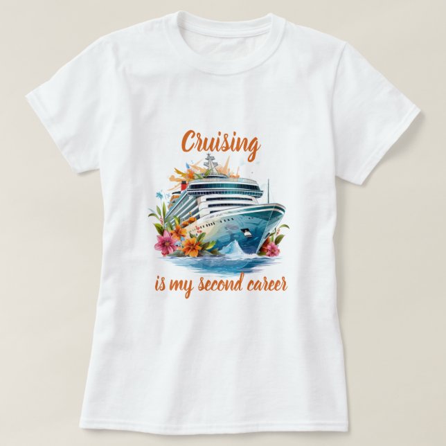 Gisning är min andra karriär t shirt (Design framsida)