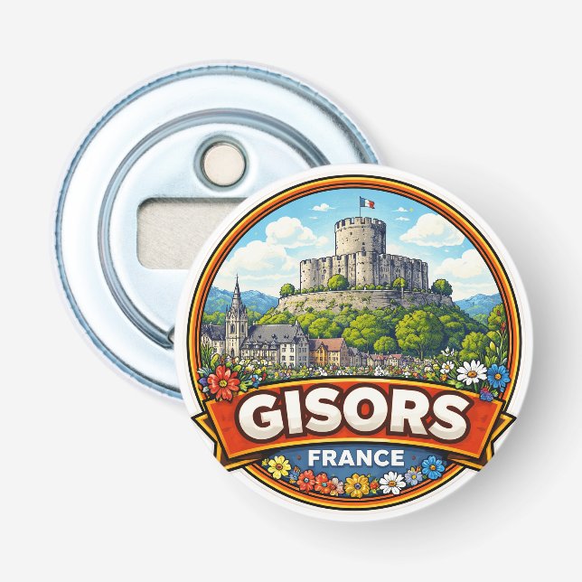 Gisors Frankrike  Flasköppnare (Framsidan)