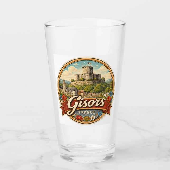 Gisors Frankrike Glaskopp (Framsida)