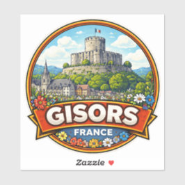 Gisors Frankrike  Klistermärken