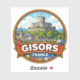 Gisors Frankrike  Klistermärken