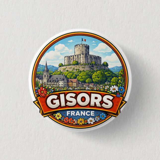 Gisors Frankrike  Knapp (Framsida)