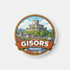 Gisors Frankrike  Magnet
