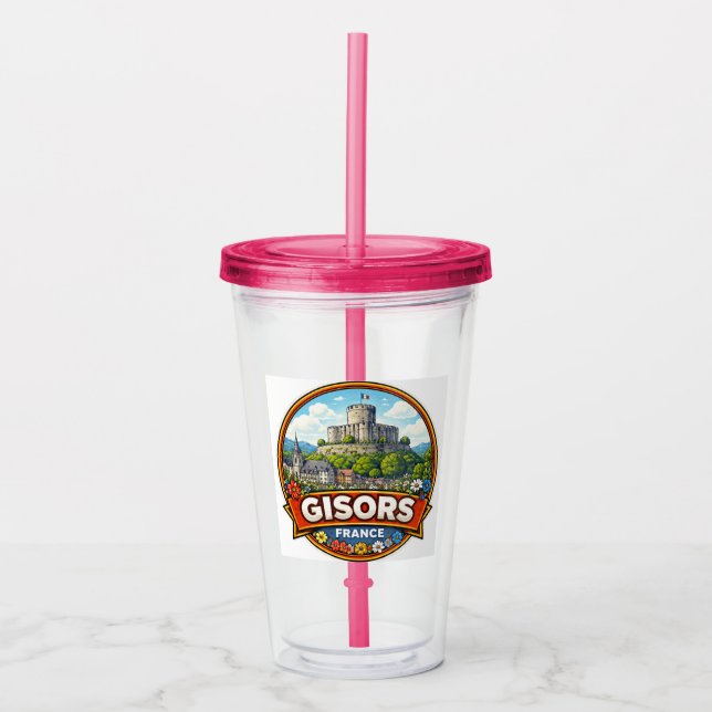 Gisors Frankrike  Take Away Mugg (Framsida)