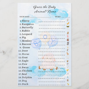 Gissa Baby djur-spelets babyskor