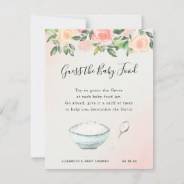 Gissa Baby Food | Barnstödsspel