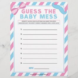 Gissa Baby  [Gender överraskning] Brevhuvud