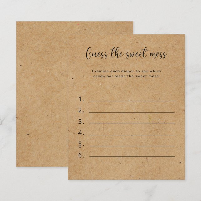 Gissa  - babyskidspel (Fram/baksida)