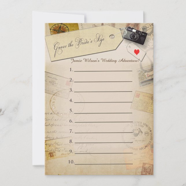 Gissa Brides Åldersresespel (Framsida)