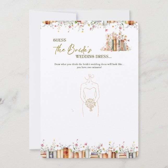 Gissa Brides Bröllop Dress Game-Bok-Théed (Framsida)