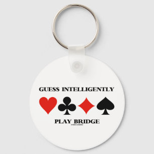Gissa Bridge på ett intelligent sätt (Kostym med f Nyckelring