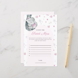 Gissa den svenske Rosan på vintern Elephant Game