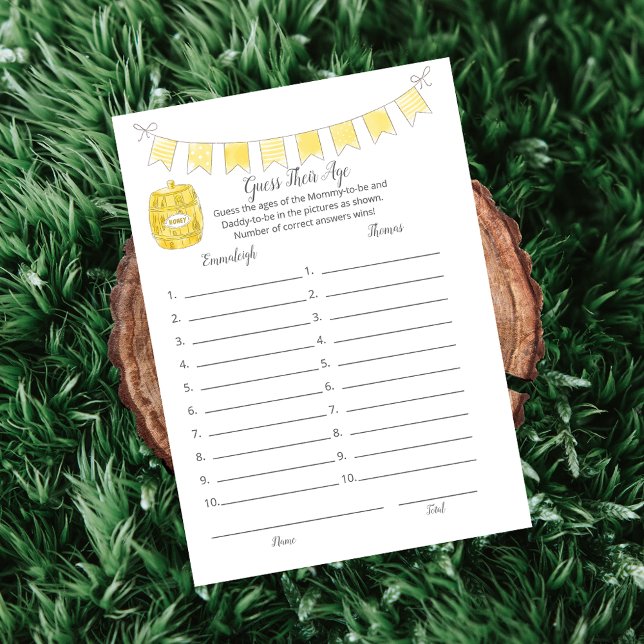 Gissa deras ålderspensionsflickors Nalle-kort Program (Skapare uppladdad)