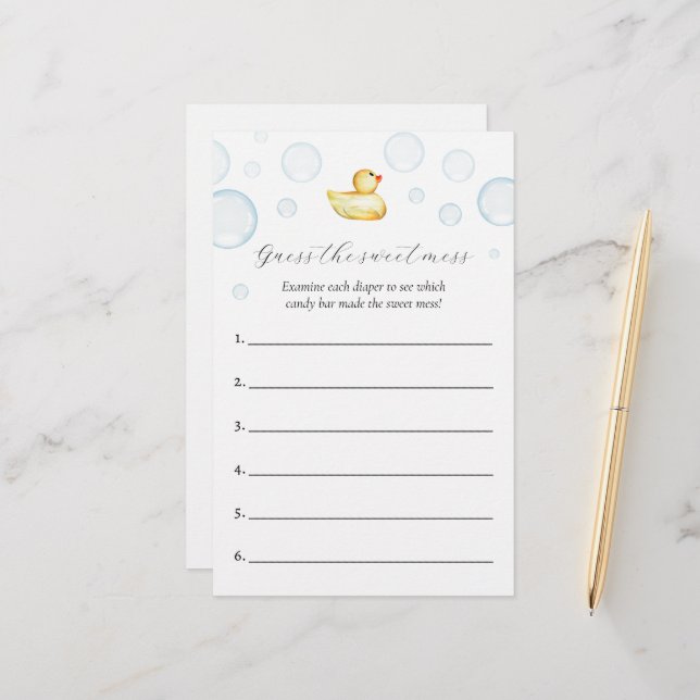 Gissa det  babyspelet (Fram/Back In Situ)