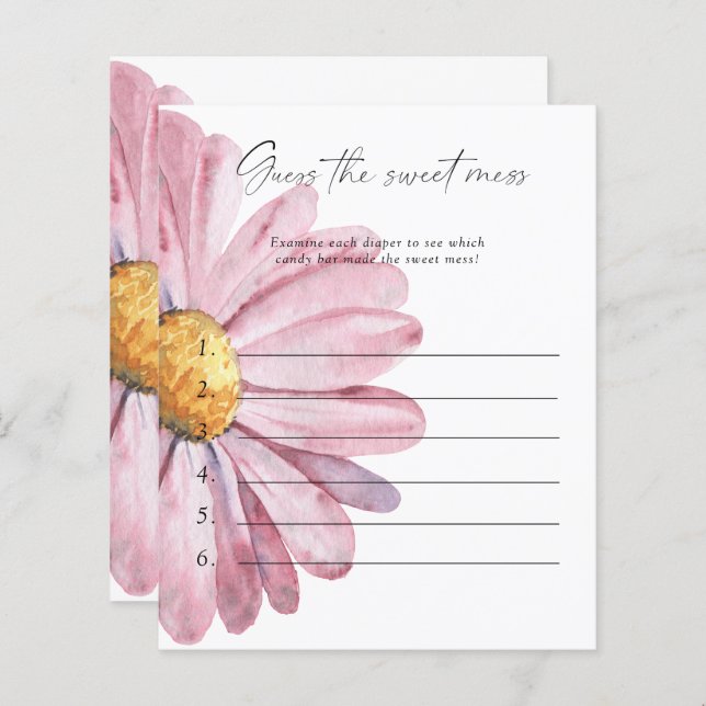 Gissa det  babyvisaren - Daisy (Fram/baksida)