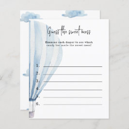 Gissa det söta  - babyduschspelet