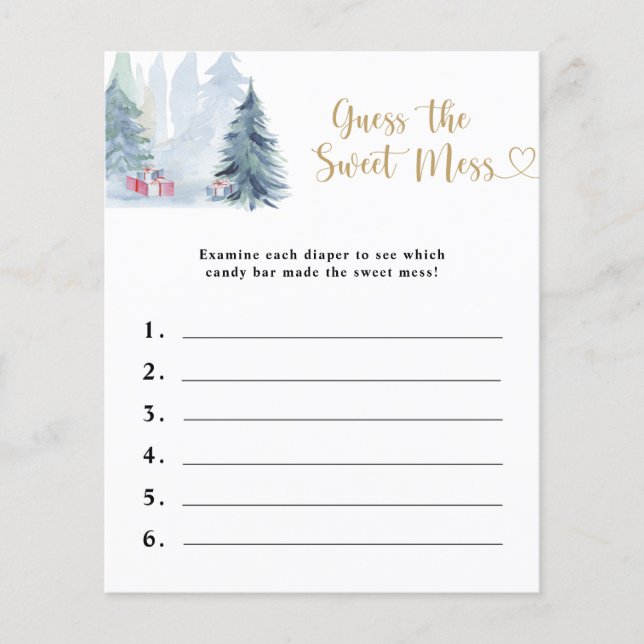 Gissa det söta  - babyduschspelet (Framsida)