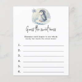 Gissa det söta  - babyduschspelet