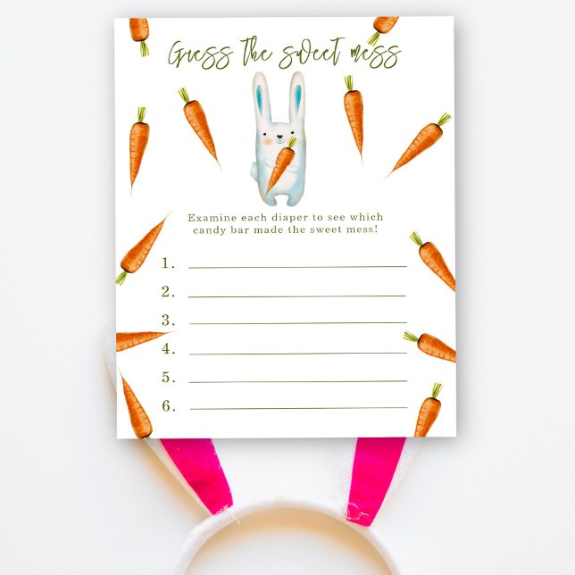 Gissa det söta  - bunny babyduschspel (Skapare uppladdad)