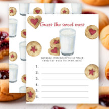 Gissa det söta röret Milk & Cookie syl Babyshower