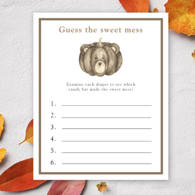 Gissa det svenska  spelet - Pumpkin Bear (Skapare uppladdad)