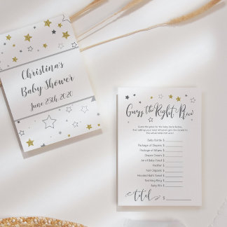 "Gissa högerna pris" Lita på lilla stjärnorna