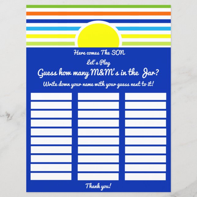 Gissa hur många babyskor som spelar här som son (Framsida)