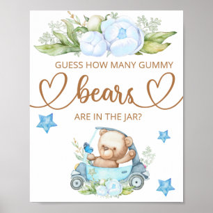Gissa hur många gummibjörnar poster