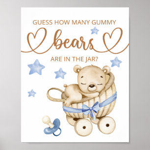 Gissa hur många gummibjörnar poster
