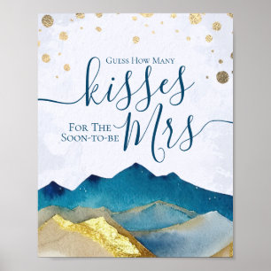Gissa hur många kisser för att snart bli Mr. Möhip Poster