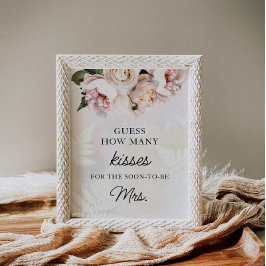 Gissa hur många Kisses Möhippa-spel som Poster