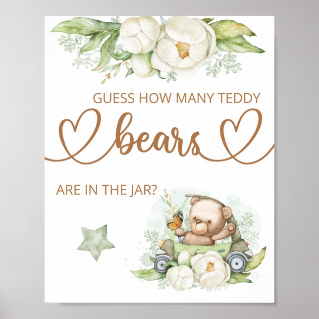 Gissa hur många nallar som poster (Framsidan)