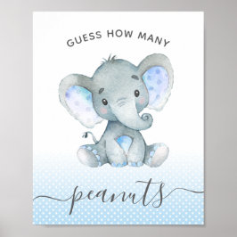 Gissa hur många peanuts-elefant-babyskor poster