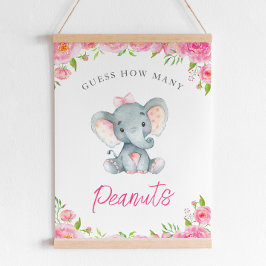 Gissa hur många peanuts-elefant-babyskor som spela poster