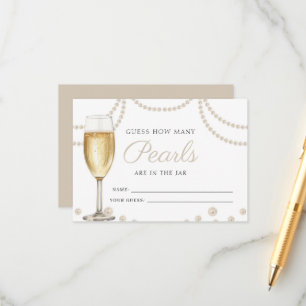 Gissa hur många Pearls Prosecco-Möhippor som spela Tilläggskort