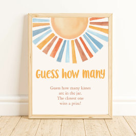 Gissa hur många solskensbabyduschspel poster