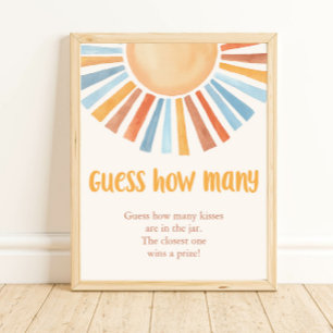 Gissa hur många solskensbabyduschspel poster