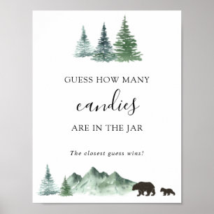 Gissa hur många som finns i Burk-Poster Poster
