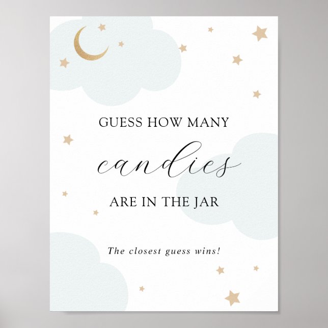 Gissa hur många som finns i Burk-Poster Poster (Framsidan)