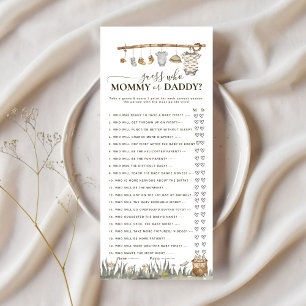 Gissa Mamma eller pappa Reel Roligt Fishing Baby G