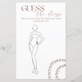 Gissa Möhippan Dress Pearls och Prosecco