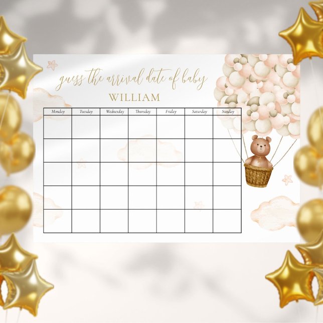 Gissa Nallen Förfallodatum Poster (Skapare uppladdad)