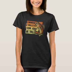 Gissa Om Gäddor Tänker På Mig Också Gös Gädda T Shirt