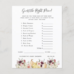 Gissa Prisa   Barnstödsspel